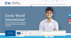 Desktop Screenshot of emilewoolf.com